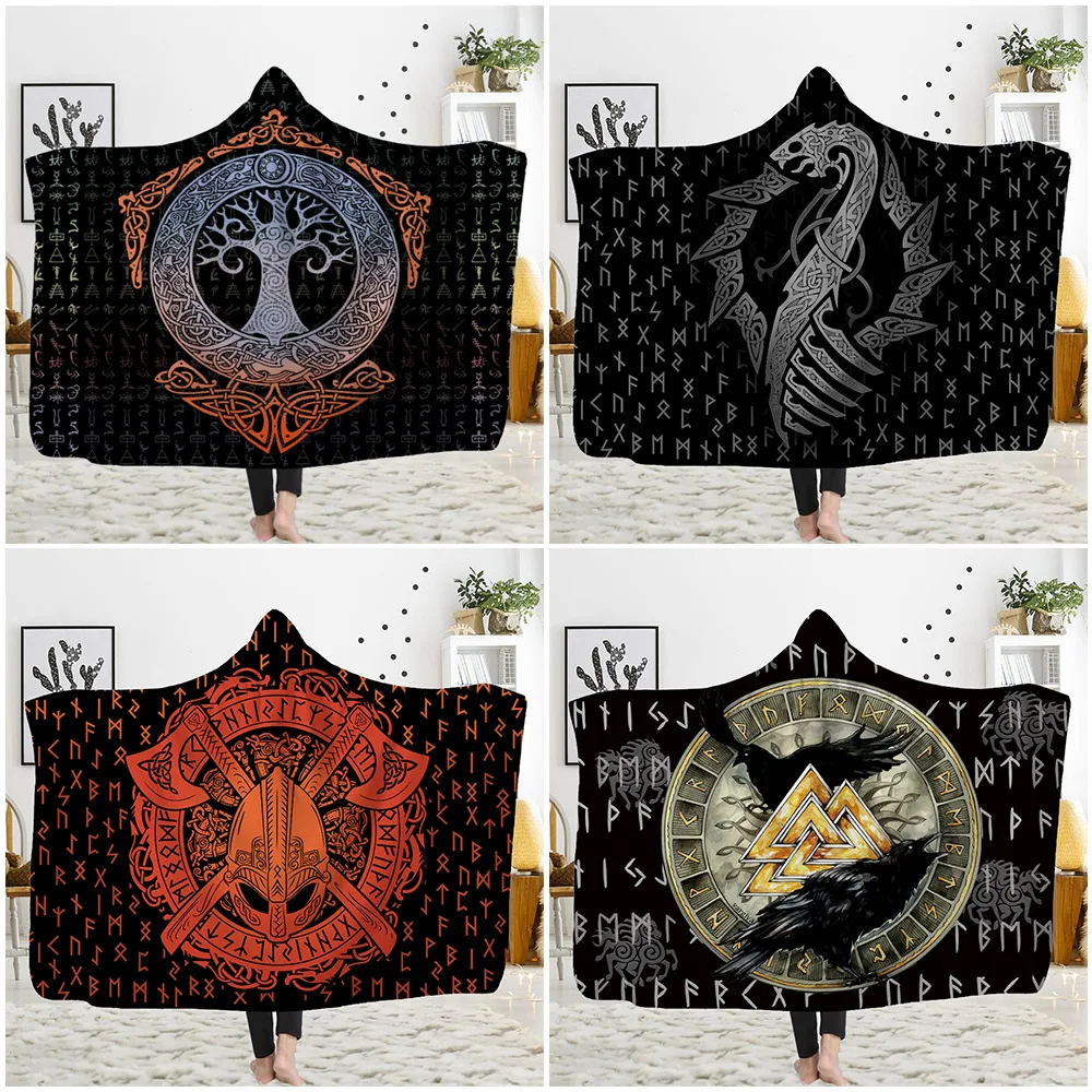 Одеяло черное флисовое с капюшоном для детей и взрослых 
Одеяло черное флисовое с капюшоном для детей и взрослых