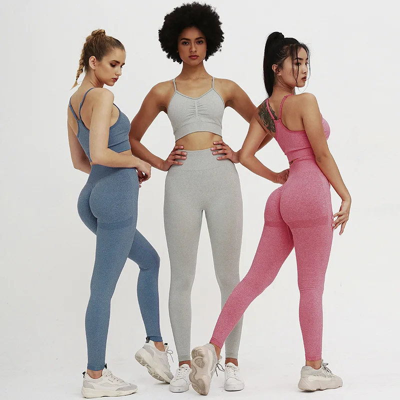 Sportswear Athletic Fitness Women Yoga Set Gym 2-Piece Bras+Seamless Leggings Push Up Pants Exercise Padded Workout Running Suit
Sportswear Athletic Fitness Women Yoga Set Gym 2-Piece Bras+Seamless Leggings Push Up Pants Exercise Padded Workout Running Suit