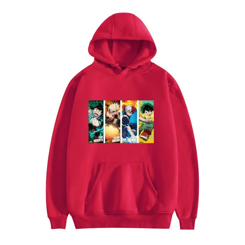 Men's Hoodies My Hero Academia Anime Sweatshirts Quality Streetwear Male Pullovers Tracksuit Fleece Warm Casual Hoodie Clothing
Men's Hoodies My Hero Academia Anime Sweatshirts Quality Streetwear Male Pullovers Tracksuit Fleece Warm Casual Hoodie Clothing