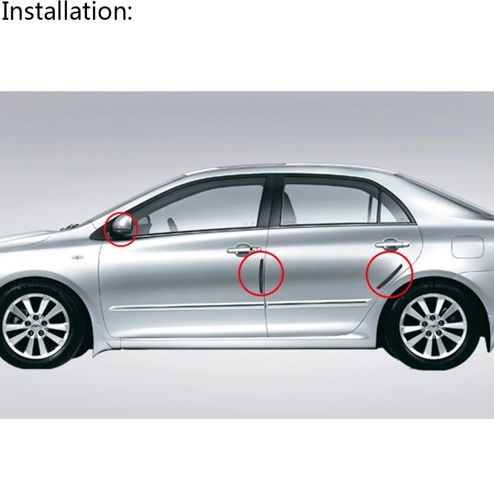 4pcs/set Universal Car Door Edge Rubber Scratch Protector Moulding Strip Protection Strips Sealing Anti-rub DIY Car-styling
4pcs/set Universal Car Door Edge Rubber Scratch Protector Moulding Strip Protection Strips Sealing Anti-rub DIY Car-styling