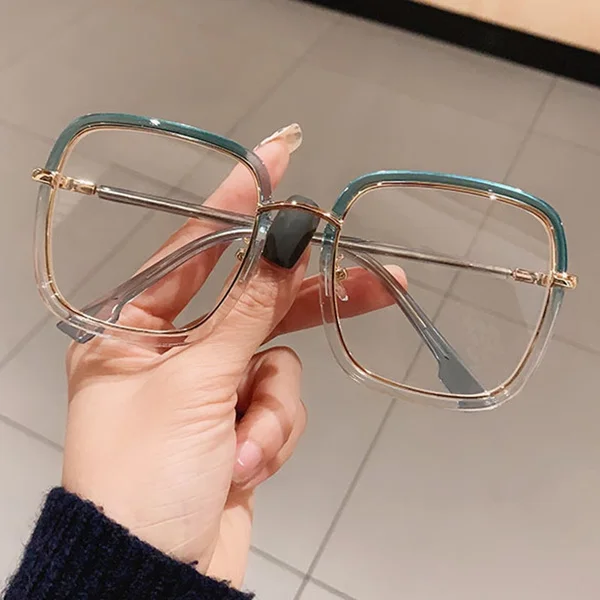 Green Clear Print Square Anti-blue Light Eyeglasses For Women Alloy Leopard Oversize Computer Myopia Glasses Frame Female Shades
Green Clear Print Square Anti-blue Light Eyeglasses For Women Alloy Leopard Oversize Computer Myopia Glasses Frame Female Shades