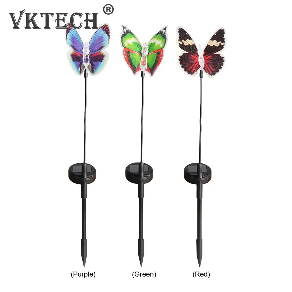 Butterfly Colorful Ground Plug Lamp Solar Gradient Path Lawn Light Outdoor Waterproof Garden Courtyard Decoration Landscape Nigh
Butterfly Colorful Ground Plug Lamp Solar Gradient Path Lawn Light Outdoor Waterproof Garden Courtyard Decoration Landscape Nigh