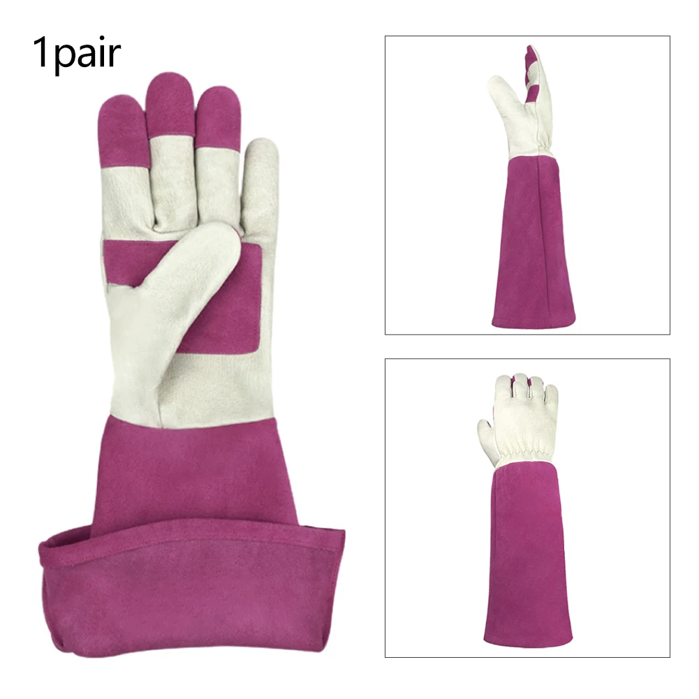 1pair Wear Resistant Beekeeper Rose Pruning Garden Gloves Long Sleeve Planting Gift Anti Scald Thorn Proof Work Gauntlet Farm
1pair Wear Resistant Beekeeper Rose Pruning Garden Gloves Long Sleeve Planting Gift Anti Scald Thorn Proof Work Gauntlet Farm