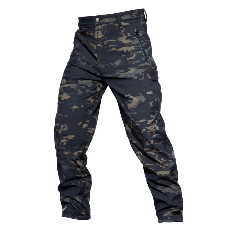 Men's Winter Warm Camo Army Fleece Pants Shark Skin Soft Shell Tactical Military Camouflage Pants Windproof Waterproof Trousers
Men's Winter Warm Camo Army Fleece Pants Shark Skin Soft Shell Tactical Military Camouflage Pants Windproof Waterproof Trousers