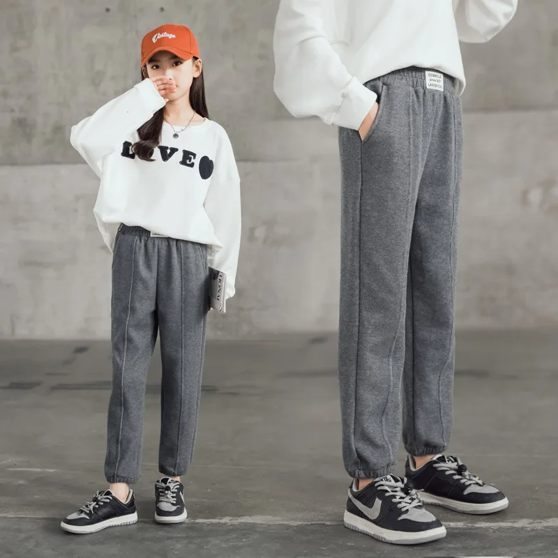 Baby Big Girls Sport Pants Clothes Kids High Waist Cotton Cargo Pant Children Solid Autumn Trousers Clothing Girl Sweatpants
Baby Big Girls Sport Pants Clothes Kids High Waist Cotton Cargo Pant Children Solid Autumn Trousers Clothing Girl Sweatpants