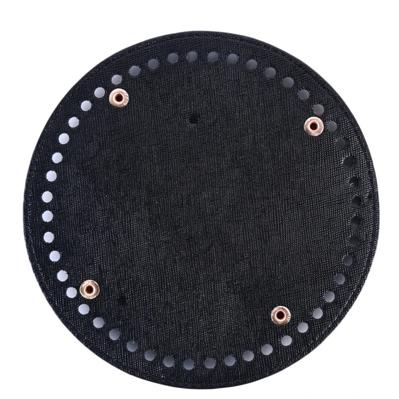 2021 New DIY Shoulder Crossbody Bags Accessories Round Leather Bottom With Holes Rivet For Knitting Bag Handbag
2021 New DIY Shoulder Crossbody Bags Accessories Round Leather Bottom With Holes Rivet For Knitting Bag Handbag