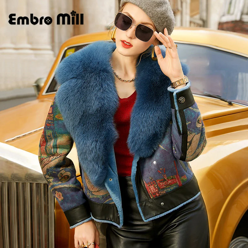 Натуральный Лисий меховой воротник пальто женская зимняя обувь новые винтажные Стиль короткие Lmitation двусторонний на меху женские плотный в...
Натуральный Лисий меховой воротник пальто женская зимняя обувь новые винтажные Стиль короткие Lmitation двусторонний на меху женские плотный в...