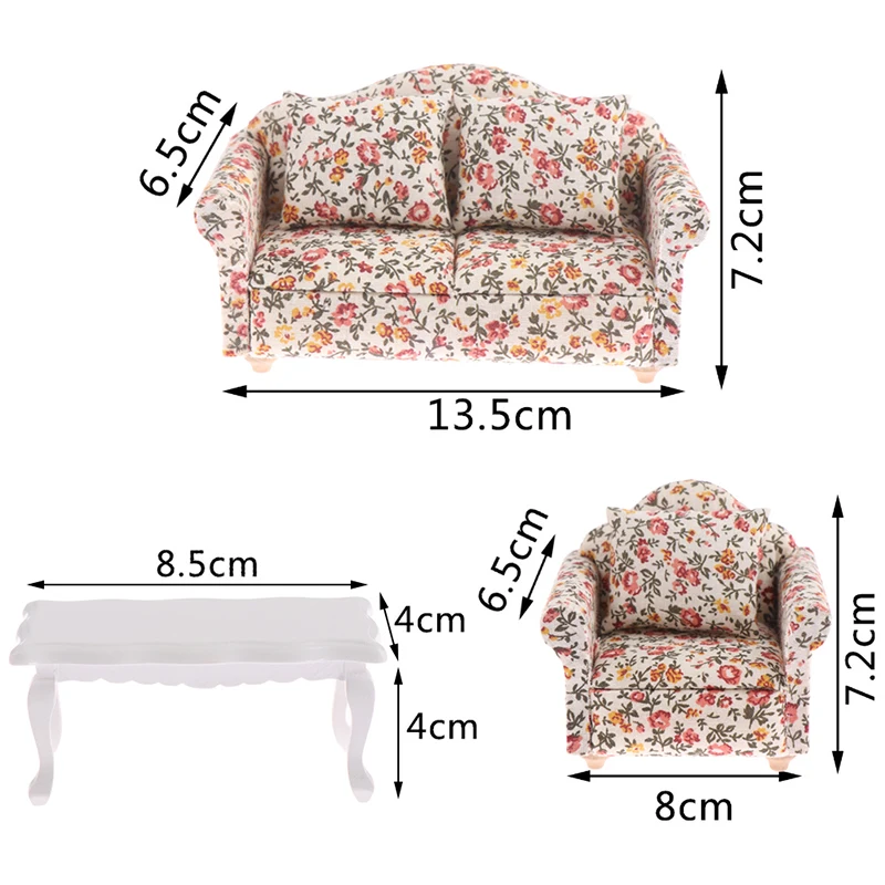 Sale 1 Set Simulation Dollhouse Furniture Model Toys Sofa Table For Doll House Decor 1:12 Miniature Livingroom Accessories
Sale 1 Set Simulation Dollhouse Furniture Model Toys Sofa Table For Doll House Decor 1:12 Miniature Livingroom Accessories