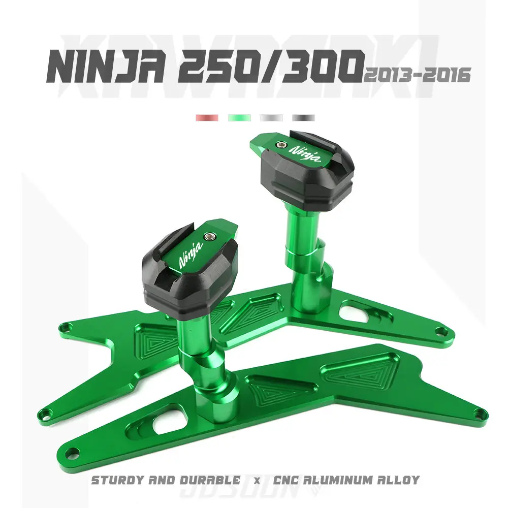 For KAWASAKI NINJA250 NINJA300 NINJA 250 300 Motorcycle Falling Protection Frame Slider Fairing Guard Anti Crash Pad Protector
For KAWASAKI NINJA250 NINJA300 NINJA 250 300 Motorcycle Falling Protection Frame Slider Fairing Guard Anti Crash Pad Protector
