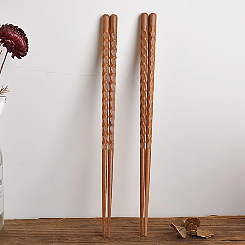 6 Pairs Solid Wood Carving Craft Handmade Asian Japanese Sushi Chopsticks Set Reusable
6 Pairs Solid Wood Carving Craft Handmade Asian Japanese Sushi Chopsticks Set Reusable