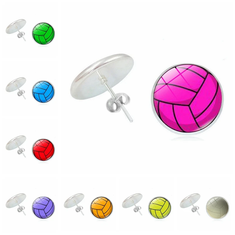 Hot! 2019 New Earrings Volleyball Time Glass Convex Girl Earrings Fashion Ladies Children's Jewelry
Hot! 2019 New Earrings Volleyball Time Glass Convex Girl Earrings Fashion Ladies Children's Jewelry