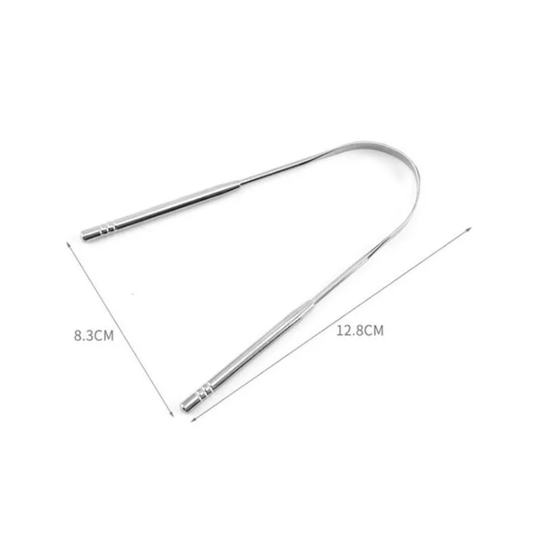 Hot Newest Tongue Cleaner Scraper Stainless Steel Useful Fresh Breath Cleaning Coated Tongue Toothbrush Oral Hygiene Care
Hot Newest Tongue Cleaner Scraper Stainless Steel Useful Fresh Breath Cleaning Coated Tongue Toothbrush Oral Hygiene Care