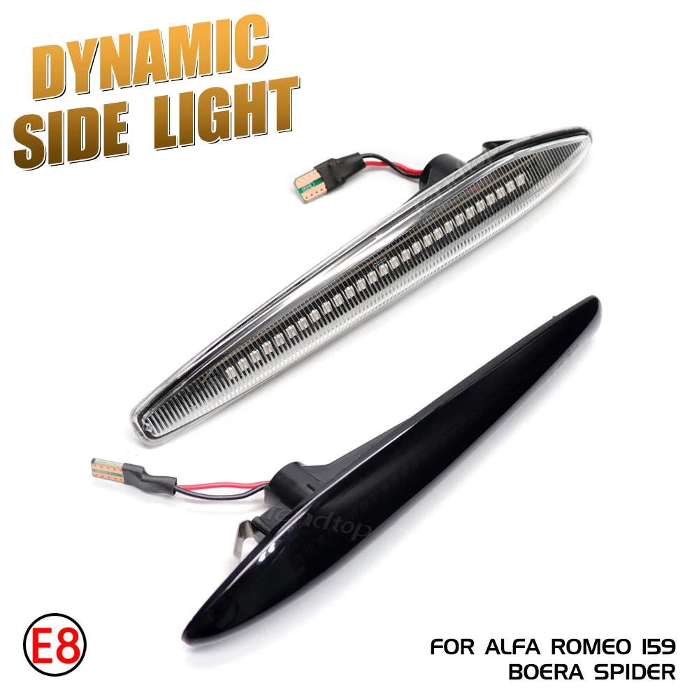 LED Strip Dynamic Turn Signals Side Marker Lamp Flashing Car Lights For Alfa Romeo 159 2005-2012 Sportwagon Boera Spider 939
LED Strip Dynamic Turn Signals Side Marker Lamp Flashing Car Lights For Alfa Romeo 159 2005-2012 Sportwagon Boera Spider 939