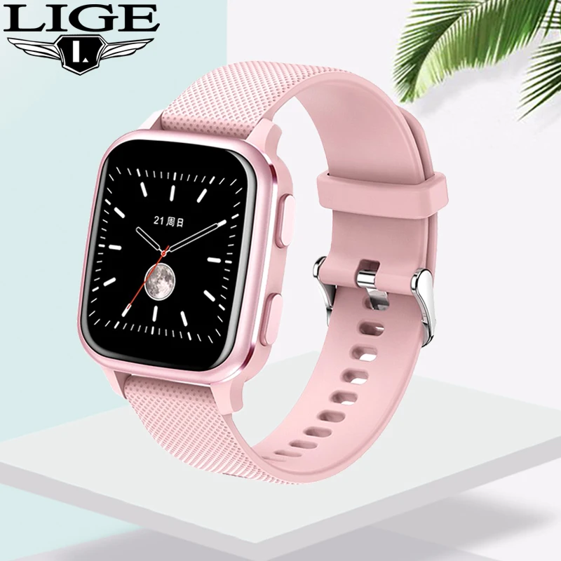 LIGE New Women Smart Watch Men 1.4-inch Full Touch Screen Fitness Tracker Heart Rate Monitor Waterproof Sports Ladies Watch Gift
LIGE New Women Smart Watch Men 1.4-inch Full Touch Screen Fitness Tracker Heart Rate Monitor Waterproof Sports Ladies Watch Gift