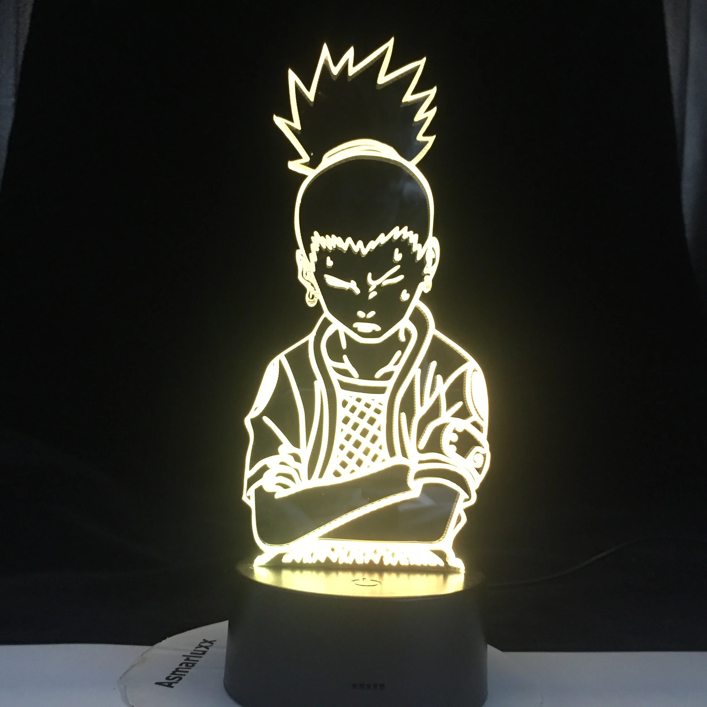 SHIKAMARU NARA Japanese Anime Cartoon Kids Kakashi Sasuke Sakura LED Night Light Friendship Comic Sensor Lamp Nightlight 3D Lamp
SHIKAMARU NARA Japanese Anime Cartoon Kids Kakashi Sasuke Sakura LED Night Light Friendship Comic Sensor Lamp Nightlight 3D Lamp