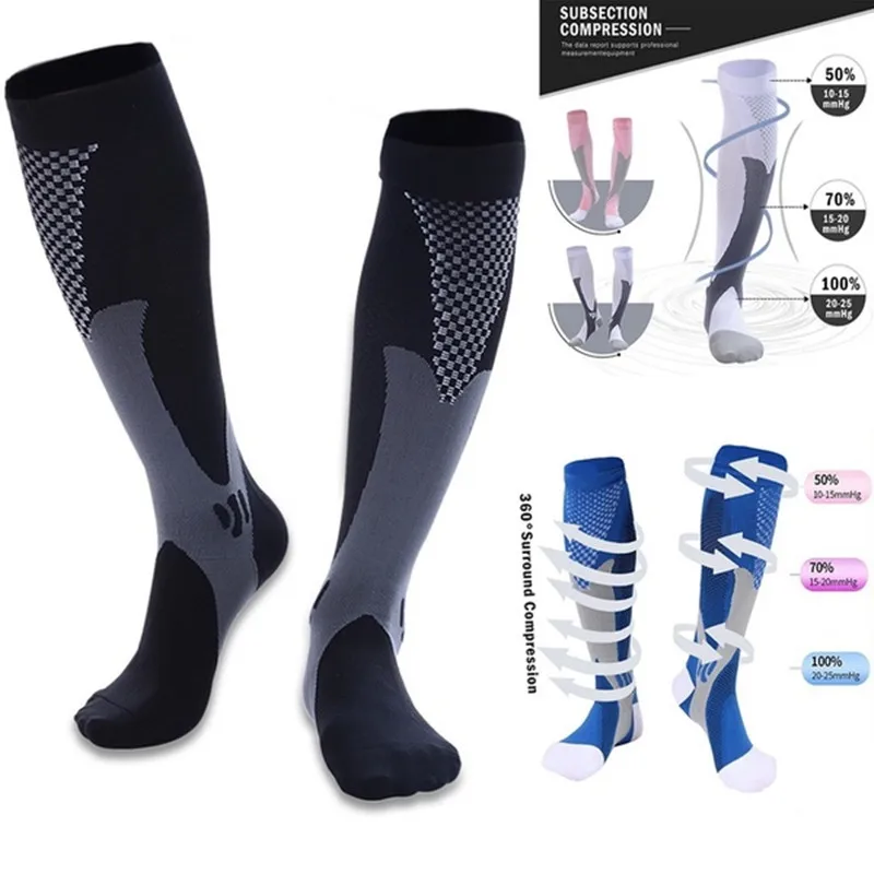 Compression Socks Crossfit Men Women Socks For Varicose Veins Football Soccer Stockings Knee Socks For Outdoor Running Hiking
Compression Socks Crossfit Men Women Socks For Varicose Veins Football Soccer Stockings Knee Socks For Outdoor Running Hiking