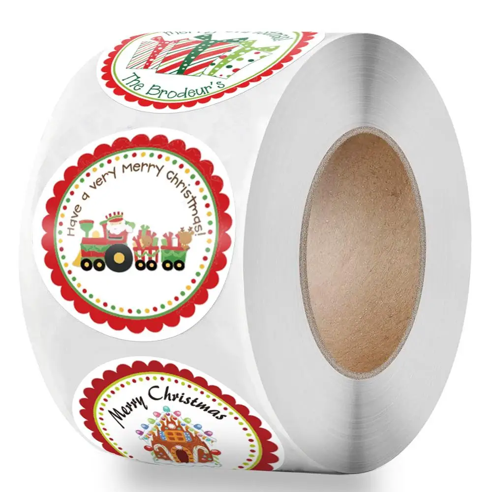 500pcs Christmas Stickers Roll Cartoon Gift Cards Party Package 1 inch Cute Santa Label Sealing Party Decor Stickers for Kids
500pcs Christmas Stickers Roll Cartoon Gift Cards Party Package 1 inch Cute Santa Label Sealing Party Decor Stickers for Kids