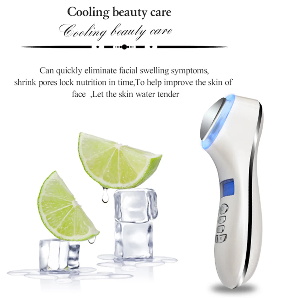 Facial Massager Hot and Cold Dual Modes Light Effect Vibrating Anti-Aging Lifting Skin Care Tool
Facial Massager Hot and Cold Dual Modes Light Effect Vibrating Anti-Aging Lifting Skin Care Tool