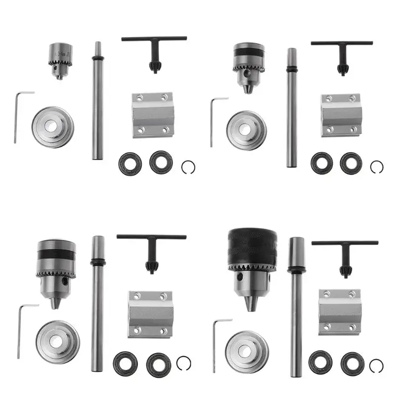 JTO/B10/B12/B16 Electric Drill No Power Spindle Assembly DIY Woodworking Cutting Grinding Small Lathe Trimming Belt Drill Chuck
JTO/B10/B12/B16 Electric Drill No Power Spindle Assembly DIY Woodworking Cutting Grinding Small Lathe Trimming Belt Drill Chuck