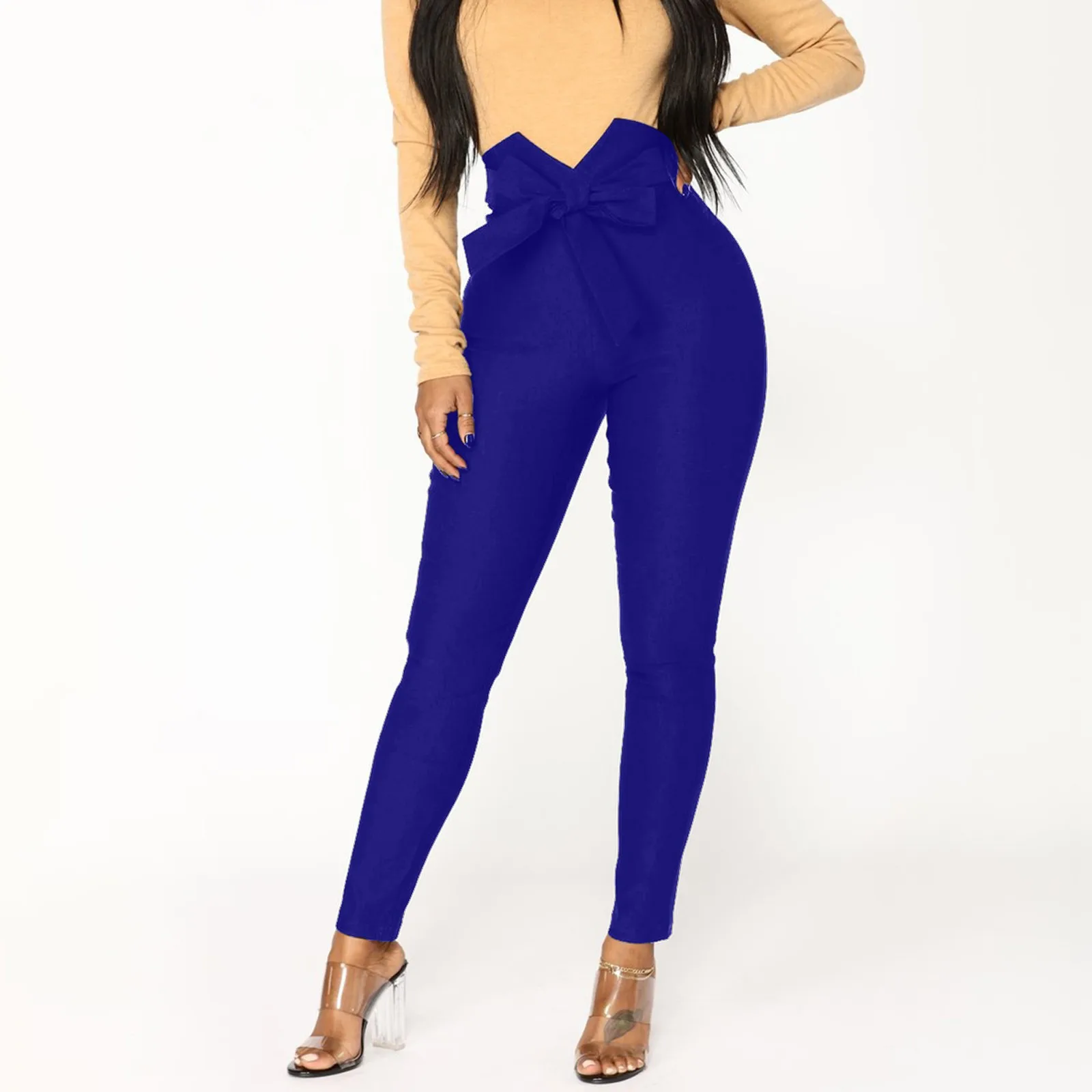 Women Fashion Solid Bodycon Stretchy Lady Casual High Waist Skinny Pants Trousers Pantalones De Mujer Pantalon Pour Femme
Women Fashion Solid Bodycon Stretchy Lady Casual High Waist Skinny Pants Trousers Pantalones De Mujer Pantalon Pour Femme