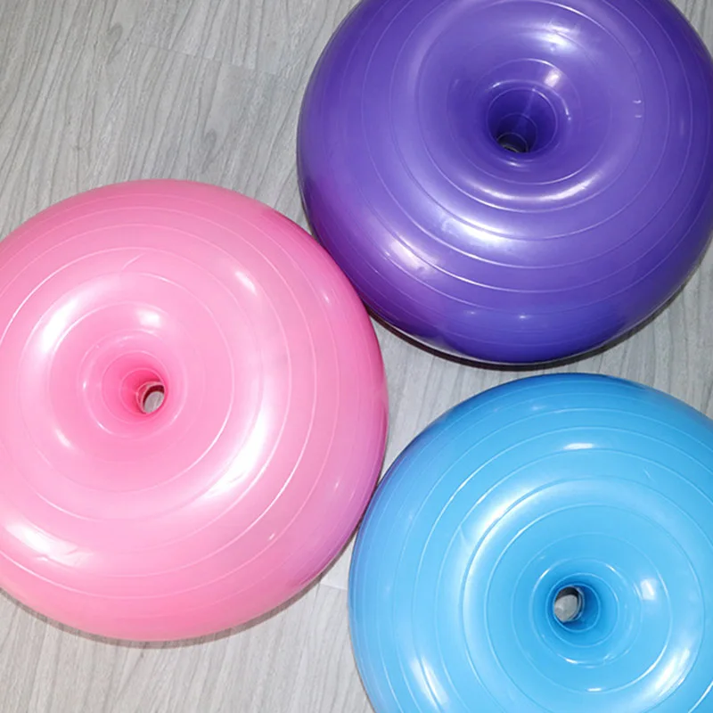 Donut Yoga Ball Thicken Explosion-proof Inflatable Balance Fitness Yoga Ball with Inflator BHD2
Donut Yoga Ball Thicken Explosion-proof Inflatable Balance Fitness Yoga Ball with Inflator BHD2