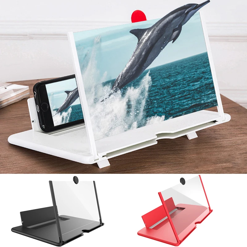 12Inch Portable Smartphone Magnifier Optical 3D HD Mobile Phone Screen Magnifier Movie Video Desktop Amplifier Cellphone Support
12Inch Portable Smartphone Magnifier Optical 3D HD Mobile Phone Screen Magnifier Movie Video Desktop Amplifier Cellphone Support