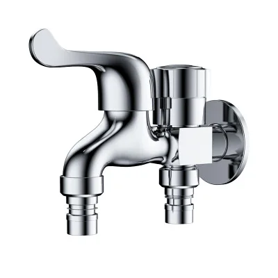 Creative Stainless Steel Wall-in Faucet 1 in 2 out Multifunctional Water Tap 304 Steel Bathroom & Kitchen Bibcocks
Creative Stainless Steel Wall-in Faucet 1 in 2 out Multifunctional Water Tap 304 Steel Bathroom & Kitchen Bibcocks