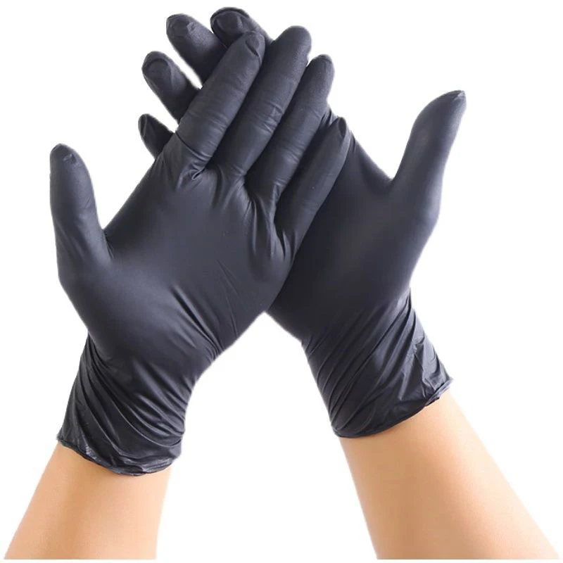 100pcs Disposable Gloves Black Food Cleaning Restaurant Home Work Protective Vinyl Nitrile Blend Gloves Latex-Free Safety S M L
100pcs Disposable Gloves Black Food Cleaning Restaurant Home Work Protective Vinyl Nitrile Blend Gloves Latex-Free Safety S M L