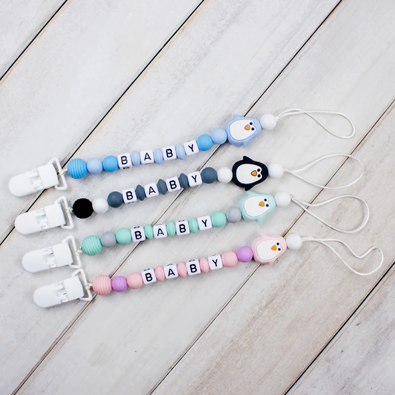 New Customizable Baby Name Safe Silicone Pacifier Anti-Drop Chain Mini Silicone Animal Infant Pacifier Clips Chains Wholesale
New Customizable Baby Name Safe Silicone Pacifier Anti-Drop Chain Mini Silicone Animal Infant Pacifier Clips Chains Wholesale