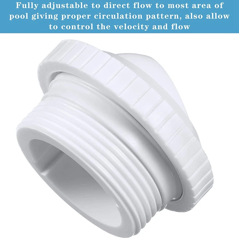 3 Pieces 3/4 Inch SP1419D Flow Inlet Fitting Opening Water Directional Flow Inlet Fitting with 1-1/2 Inch MIP Thread
3 Pieces 3/4 Inch SP1419D Flow Inlet Fitting Opening Water Directional Flow Inlet Fitting with 1-1/2 Inch MIP Thread
