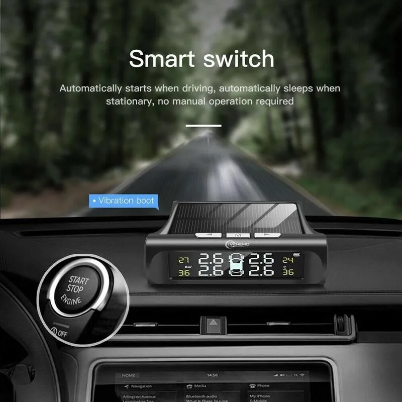 New Solar Power Car Tpms Tyre Pressure Monitoring System Auto Security Alarm Systems Digital Lcd Display Tyre Pressure Sensor
New Solar Power Car Tpms Tyre Pressure Monitoring System Auto Security Alarm Systems Digital Lcd Display Tyre Pressure Sensor