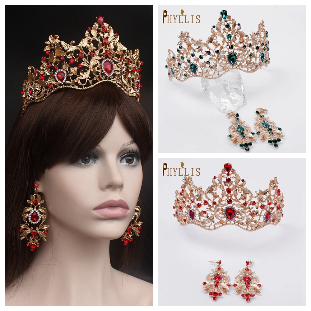 A290 Red Crystal Bridal Crown Princess Hair Jewelry Set Wedding Headpiece for Women Tiara Hair Accessories Prom Diadem Headwear 
A290 Red Crystal Bridal Crown Princess Hair Jewelry Set Wedding Headpiece for Women Tiara Hair Accessories Prom Diadem Headwear