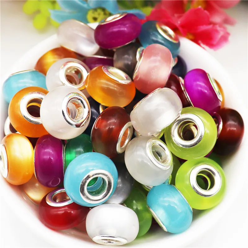 10pcs Wholesale Large Hole Murano Spacer Beads Charms Fit Pandora Bracelet Bangle Snake Chain Necklaces for DIY Jewelry Making
10pcs Wholesale Large Hole Murano Spacer Beads Charms Fit Pandora Bracelet Bangle Snake Chain Necklaces for DIY Jewelry Making