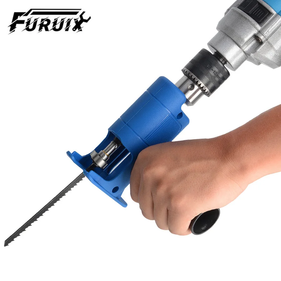 Electric Drill Modified Cordless Reciprocating Saw Adapter Hand Tool Saw Power Drill Metal PVC Woodworking Tool
Electric Drill Modified Cordless Reciprocating Saw Adapter Hand Tool Saw Power Drill Metal PVC Woodworking Tool