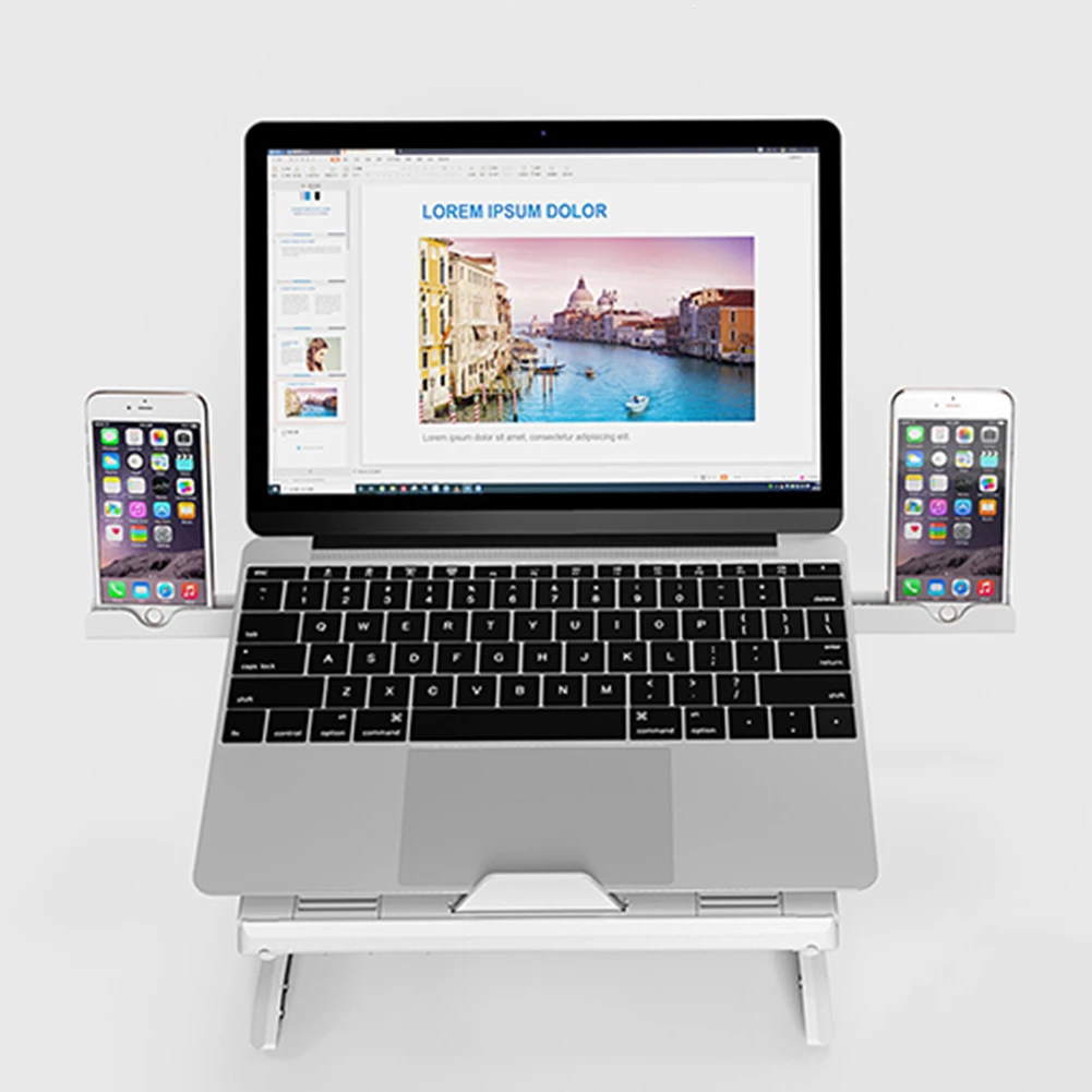 Portable Adjustable Laptop Stand Bracket Fit for 12-17 inch Notebook Computer Folding Riser Holder Universal for Laptop Tablet
Portable Adjustable Laptop Stand Bracket Fit for 12-17 inch Notebook Computer Folding Riser Holder Universal for Laptop Tablet