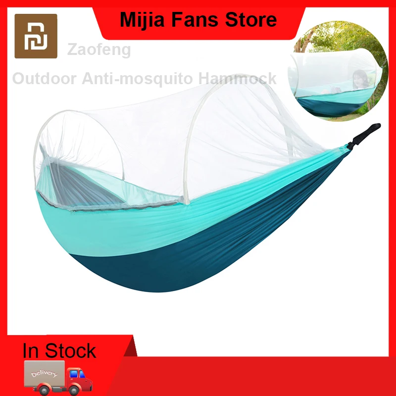 Youpin Hammock With Anti-mosquito Outdoor Furniture Hamak Max Load-bearing 300KG 1/2Person for Camping Swing Bed Parachute Cloth
Youpin Hammock With Anti-mosquito Outdoor Furniture Hamak Max Load-bearing 300KG 1/2Person for Camping Swing Bed Parachute Cloth