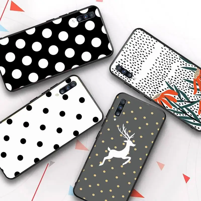 Black And White Polka Dot Phone Case for Samsung Galaxy A51 30s a71 A21s A70 10 A30 Capa
Black And White Polka Dot Phone Case for Samsung Galaxy A51 30s a71 A21s A70 10 A30 Capa