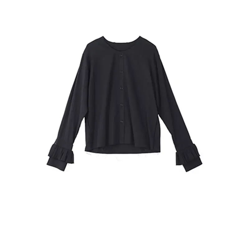 XITAO Vintage Ruffles Patchwork Shirt Women Tide Fashion New Style O Neck Collar Long Butterfly Sleeve Pullover Elegant ZY4745
XITAO Vintage Ruffles Patchwork Shirt Women Tide Fashion New Style O Neck Collar Long Butterfly Sleeve Pullover Elegant ZY4745