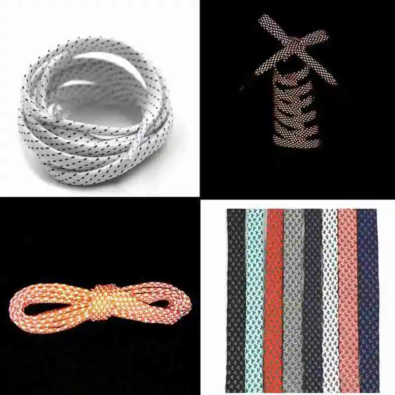 120Cm Reflective Shoelace Flat Personality Sports Shoelace Luminous Equipment Reflective Double-Sided Night Running Shoelac J4H7
120Cm Reflective Shoelace Flat Personality Sports Shoelace Luminous Equipment Reflective Double-Sided Night Running Shoelac J4H7