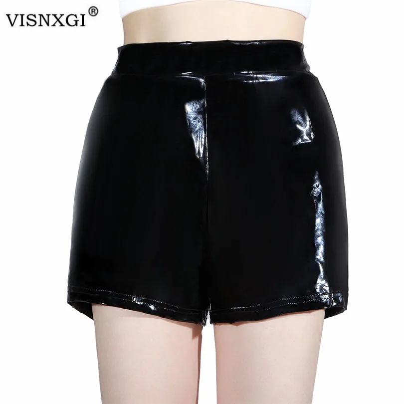 VISNXGI Elastic High Waist Loose PU Leather Shorts Women Wide Leg Short Ladies Zipper Leather Shorts Autumn Winter Black Bottom
VISNXGI Elastic High Waist Loose PU Leather Shorts Women Wide Leg Short Ladies Zipper Leather Shorts Autumn Winter Black Bottom