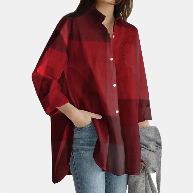 2021 Spring Autumn Elegant Turn-down Collar Cotton-Blend Blouse Shirts Casual Long Sleeve Irregular Tops Lady Solid Color Blusa
2021 Spring Autumn Elegant Turn-down Collar Cotton-Blend Blouse Shirts Casual Long Sleeve Irregular Tops Lady Solid Color Blusa