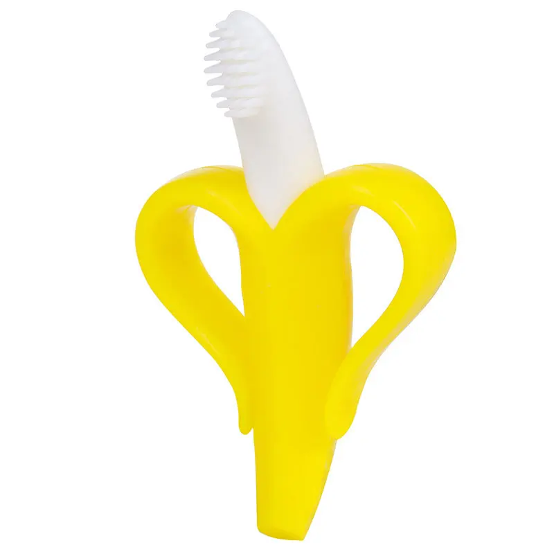 Children's toothbrush Eco friendly silicone baby kids gel banana infant training finger toothbrush for babies
Children's toothbrush Eco friendly silicone baby kids gel banana infant training finger toothbrush for babies