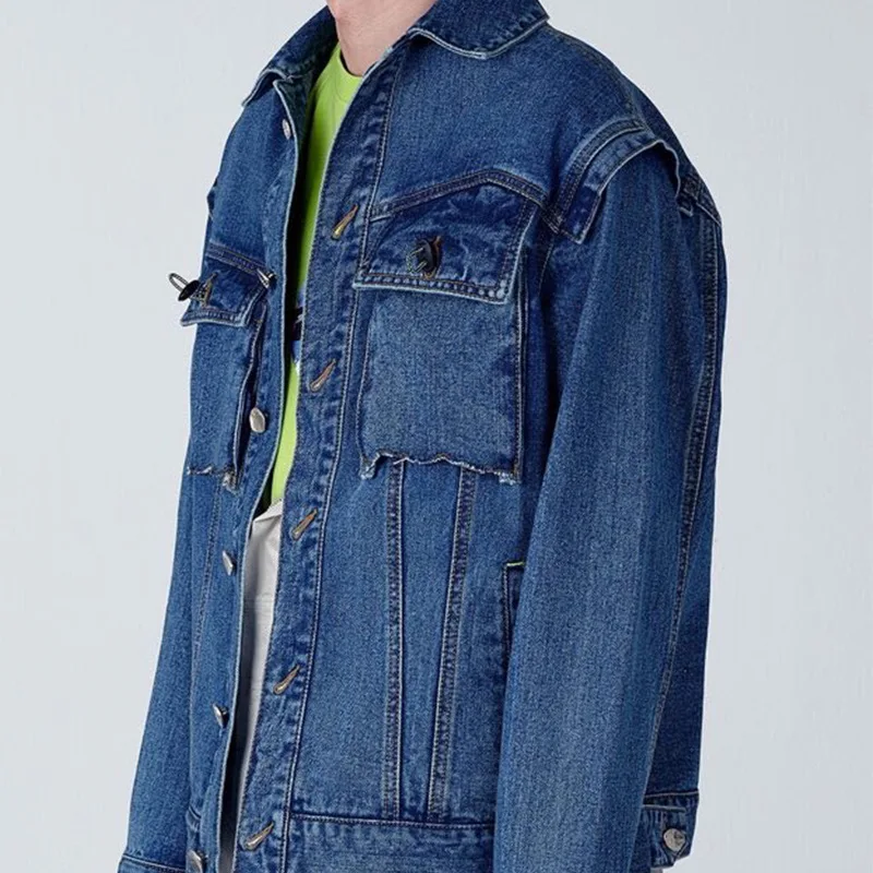 Women Denim jacket Turn-down Collar Lady Long Sleve Short Coat Female Outwear Top With Pockets
Women Denim jacket Turn-down Collar Lady Long Sleve Short Coat Female Outwear Top With Pockets