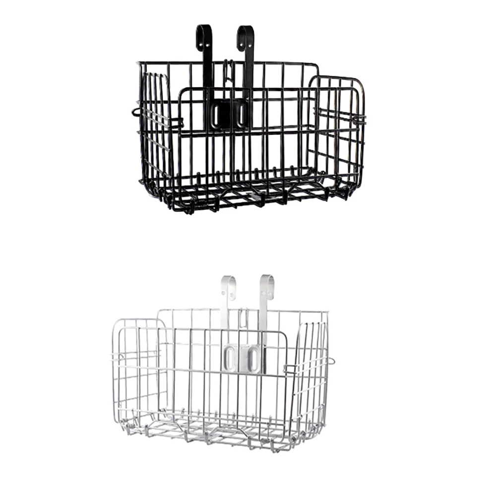 Mountain Bike Bicycle Foldable Metal Wire Basket Front Bag Rear Hanging Basket Black/Silver
Mountain Bike Bicycle Foldable Metal Wire Basket Front Bag Rear Hanging Basket Black/Silver