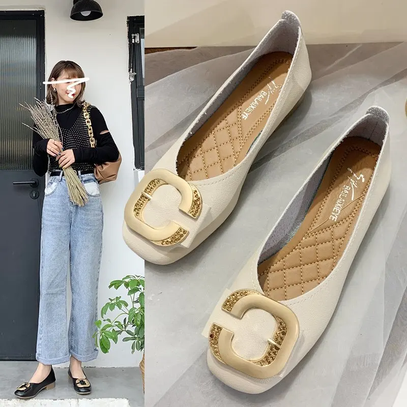 2020 European American Fashion Women Shoes Retro Loafer Flate Shallow Mouthed Single Shoes All Seasons Casual Shoe Zapatos mujer
2020 European American Fashion Women Shoes Retro Loafer Flate Shallow Mouthed Single Shoes All Seasons Casual Shoe Zapatos mujer
