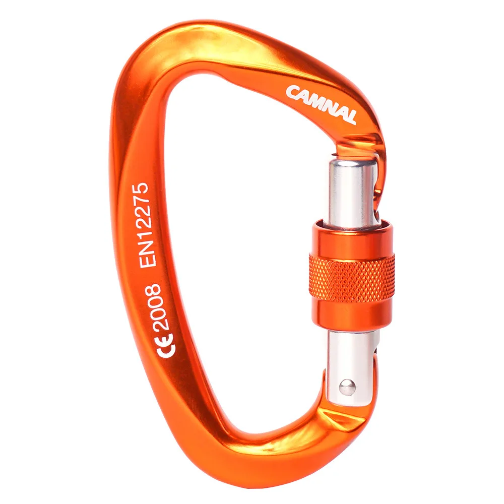 Aluminum Alloy Carabiner Outdoor Climbing Camping Carabiner Locking Hook Screw D Buckle Aluminum Safety Lock
Aluminum Alloy Carabiner Outdoor Climbing Camping Carabiner Locking Hook Screw D Buckle Aluminum Safety Lock