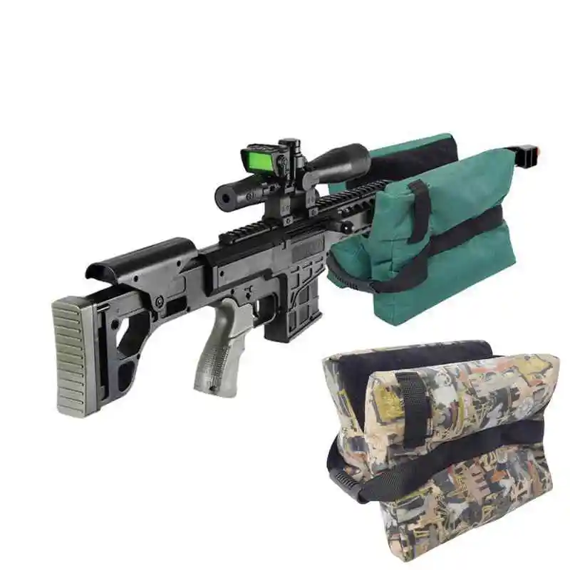Portable Shooting Front Rear Bench Rest Bag Rifle Target Stand for Hunting Gun Rest Front & Rear Support SandBag Stand Holders 
Portable Shooting Front Rear Bench Rest Bag Rifle Target Stand for Hunting Gun Rest Front & Rear Support SandBag Stand Holders