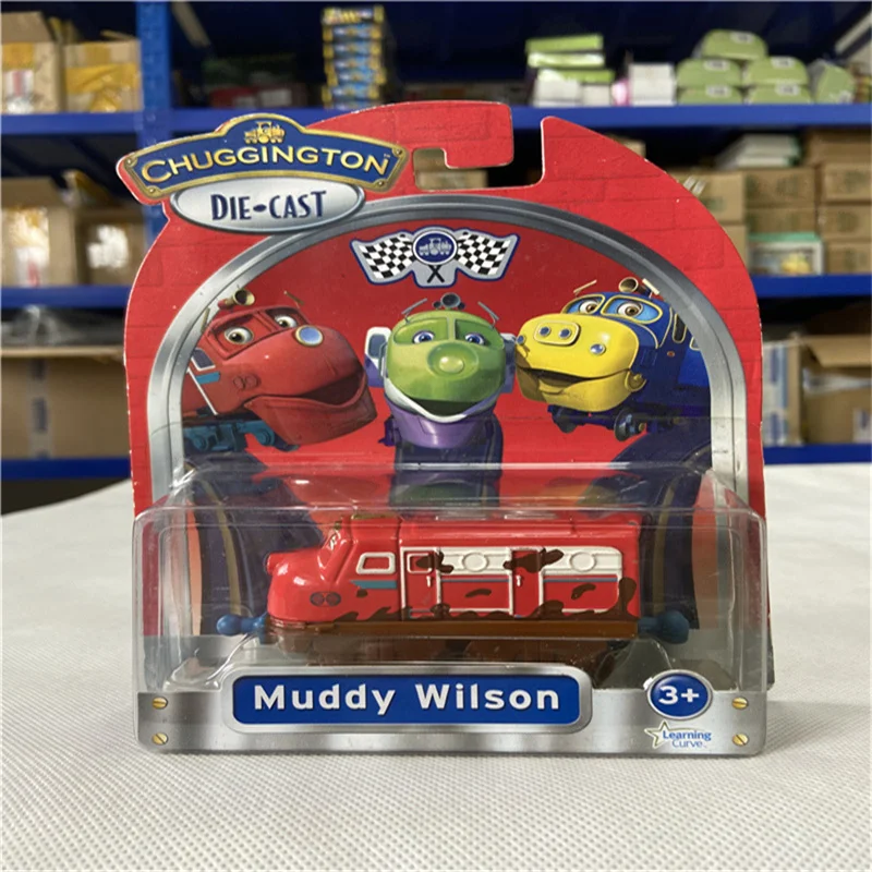 Takara Tomy Chuggington Trains Metal Diecast Toy Car Muddy Wilson New 54021
Takara Tomy Chuggington Trains Metal Diecast Toy Car Muddy Wilson New 54021