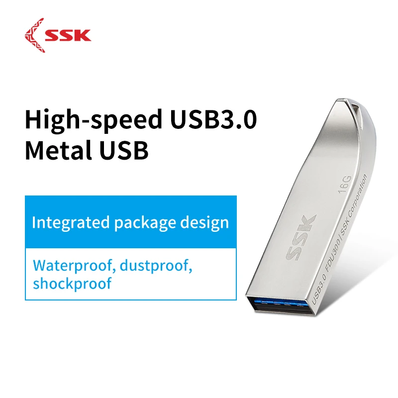 SSK Высокоскоростной USB-флеш-накопитель USB 128 оригинальный USB-накопитель