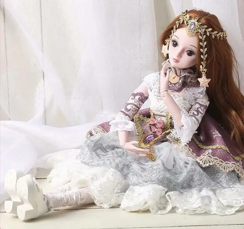 Ball Jointed Dolls 1/3 BJD Dolls Female Eyes Free Face Make Up Full Set Clothes Toys Dolls For Girls 18 Inch Girl Toys For Kids
Ball Jointed Dolls 1/3 BJD Dolls Female Eyes Free Face Make Up Full Set Clothes Toys Dolls For Girls 18 Inch Girl Toys For Kids